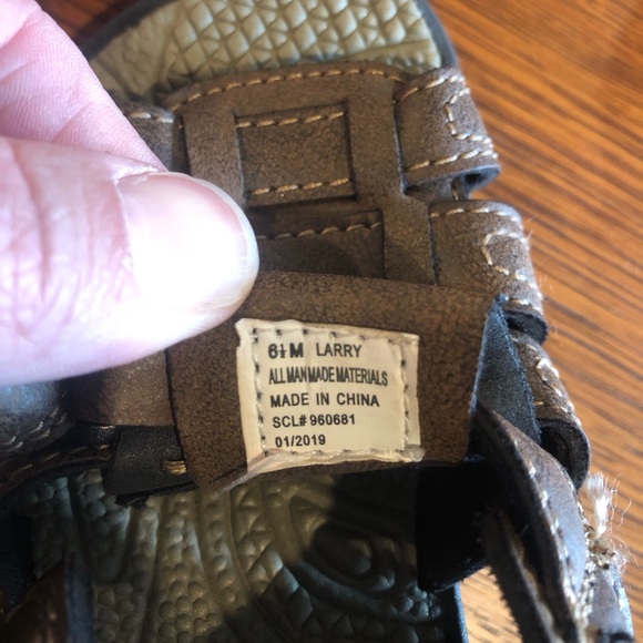 Beaver Creek Larry Infant Sandals - Picture 6 of 6